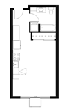 Studio 1 Bath S8